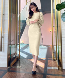 KOBE LETTUCE | [ 岡部あゆみさんコラボ ]選べる3タイプニットワンピース(ワンピース)