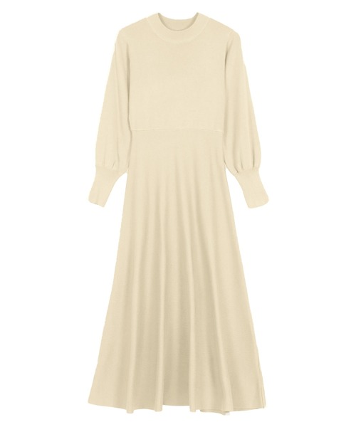 KOBE LETTUCE（コウベレタス）の「[ 岡部あゆみさんコラボ ]選べる3タイプニットワンピース（ワンピース・レディース・ブラック/アイボリー/ボルドー/モカ/ホワイト系その他/ブラック系その他/ブラウン系その他/レッド系その他/ネイビー系/ネイビー/ブラウン/ブラウン系/グレー系/チャコールグレー/ブルー系1/ベージュ系1/グレー系1/ライトベージュ/ベージュ系/ブルー系2/ホワイト系その他2/ネイビー系1/ブラック系その他2/ブルー系/ホワイト系2/ブラック系その他4/ダークグリーン系2/グレー系3/ネイビー系3/ホワイト系その他4/ホワイト系その他3/ベージュ系2/ネイビー系2/グレー系2/ダークグリーン系1/ブラック系その他3/ホワイト系1/ダークグリーン/オフホワイト/ダークグリーン系/ホワイト系/ベージュ系3/ブルー系3/ブルー系4/ブルー系5/ブルー系6/グレー系4/グレー系5/グレー系6/グレー系7/ホワイト系その他5/ホワイト系その他6/ホワイト系その他7/ホワイト×ブラック・1/2/3/5/4）」の8枚目の写真