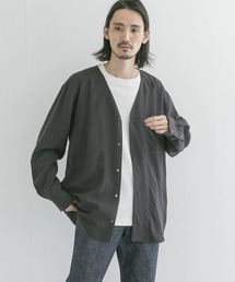 URBAN RESEARCH | 60/-レーヨンノーカラーシャツ(シャツ/ブラウス)