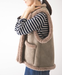 URBAN RESEARCH DOORS | 【別注】CHEVRE×DOORS　リバーシブルベスト(その他アウター)