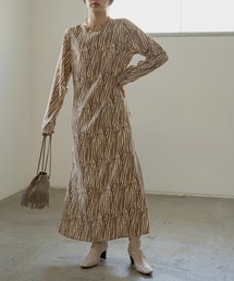 ゼブラマキシワンピース