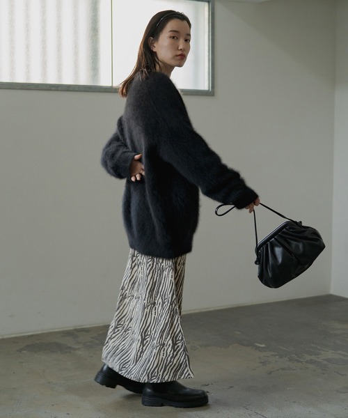 LOUNGEDRESS(ラウンジドレス)の「ゼブラマキシワンピース(ワンピース・レディース・ブラウン/ブラック・FREE)」の9枚目の写真