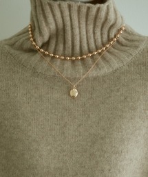 VIS | ボールチェーンレイヤードネックレス(ネックレス)