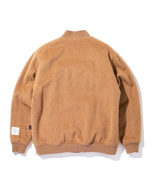 APPLEBUM（アップルバム）の「Alpaca Wool Stadium Jacket（ブルゾン・メンズ・ベージュ/ピンク・X-LARGE/LARGE/MEDIUM）」の6枚目の写真