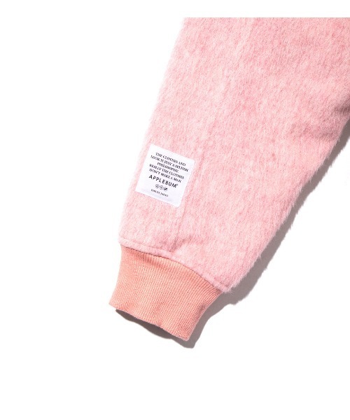 APPLEBUM（アップルバム）の「Alpaca Wool Stadium Jacket（ブルゾン・メンズ・ベージュ/ピンク・X-LARGE/LARGE/MEDIUM）」の15枚目の写真