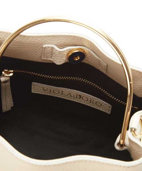 Tiara（ティアラ）の「【VIOLAd'ORO】20TH別注パールハンドバッグ（ハンドバッグ・レディース・アイボリー/ブラック・FREE）」の14枚目の写真