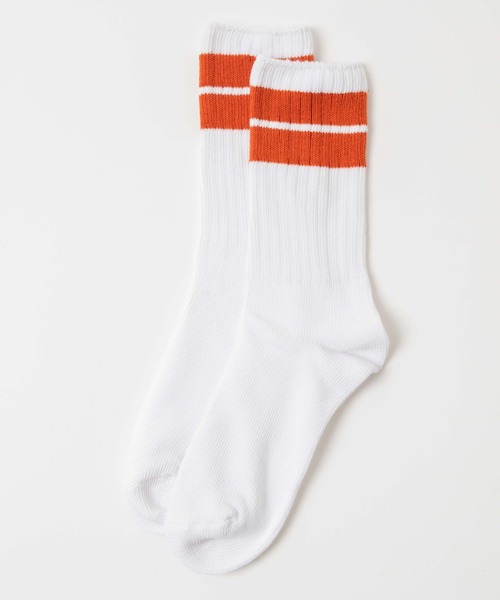 WEGO（ウィゴー）の「WEGO/ルーズリブレギュラーソックス（ソックス/靴下・メンズ・ホワイト/ブラック/ダークグリーン/ベージュ/ネイビー/その他1/その他2/その他3/ワイン・FREE）」の8枚目の写真