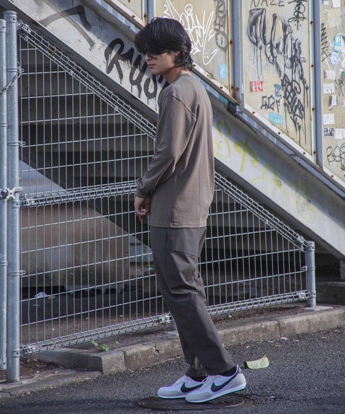 NIKE（ナイキ）の「NIKE AS M NSW TEE LS PREMIUM ESSNTL DJ1583-004/010（Tシャツ/カットソー・メンズ・ブラウン/ブラック・LARGE/X-LARGE/MEDIUM）」の14枚目の写真