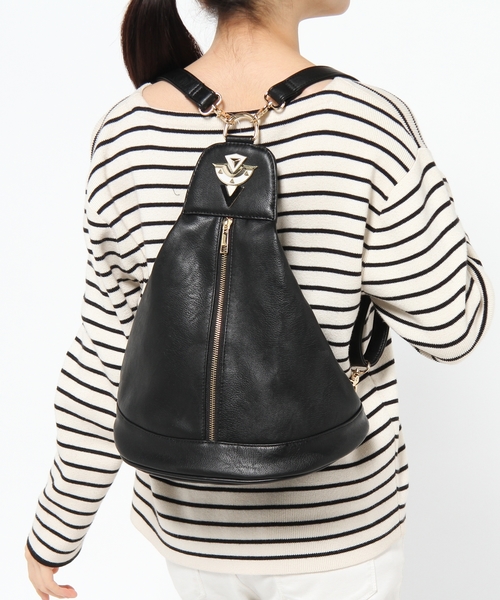 LB-03（エルビー・ゼロスリー）の「MAYU×LB-03 BAG（バックパック/リュック・レディース・ホワイト系/ブラック系・FREE）」の6枚目の写真