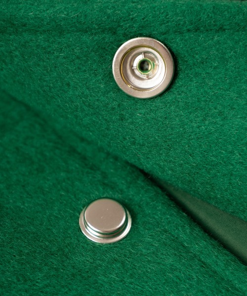 DONCARE（ドンケア）の「【DONCARE／ドンケア】カジノモチーフロゴスタジャン（スタジャン・メンズ・ブルー/グリーン・L/XL）」の8枚目の写真