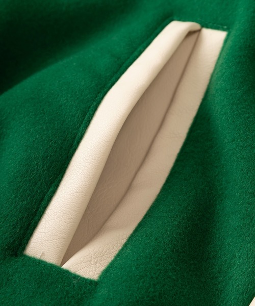 DONCARE（ドンケア）の「【DONCARE／ドンケア】カジノモチーフロゴスタジャン（スタジャン・メンズ・ブルー/グリーン・L/XL）」の10枚目の写真