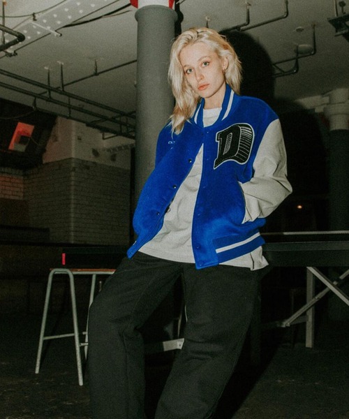 DONCARE（ドンケア）の「【DONCARE／ドンケア】カジノモチーフロゴスタジャン（スタジャン・メンズ・ブルー/グリーン・L/XL）」の16枚目の写真