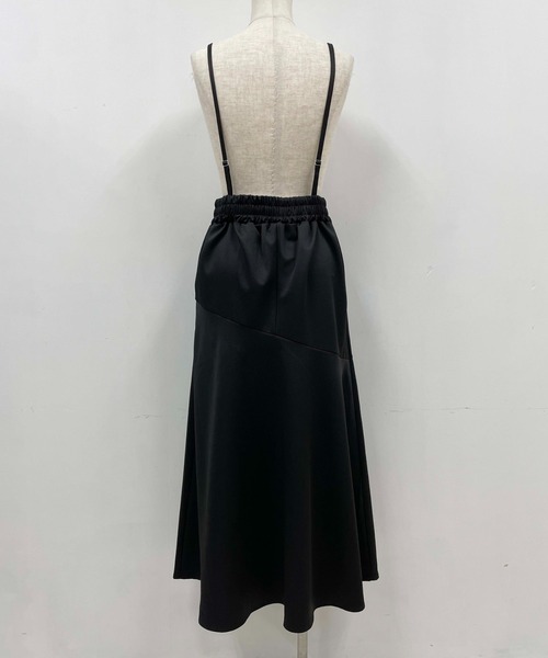 PICCIN（ピッチン）の「フロントボタンマーメイドスカート（サスペンダー付き）（スカート・レディース・ブラック/ピンク・M/L）」の19枚目の写真