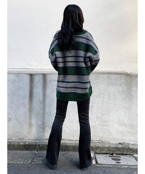 ENVYM（アンビー）の「スムースフレアＰＴ（その他パンツ・レディース・ブラック/ブラウン・FREE）」の6枚目の写真