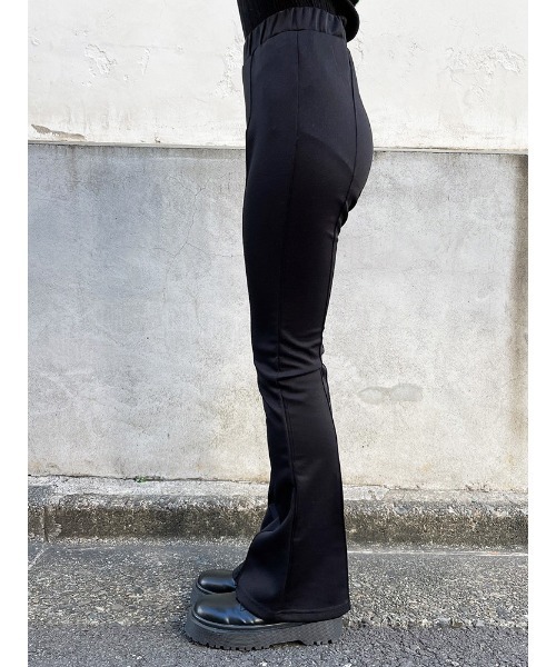 ENVYM（アンビー）の「スムースフレアＰＴ（その他パンツ・レディース・ブラック/ブラウン・FREE）」の8枚目の写真