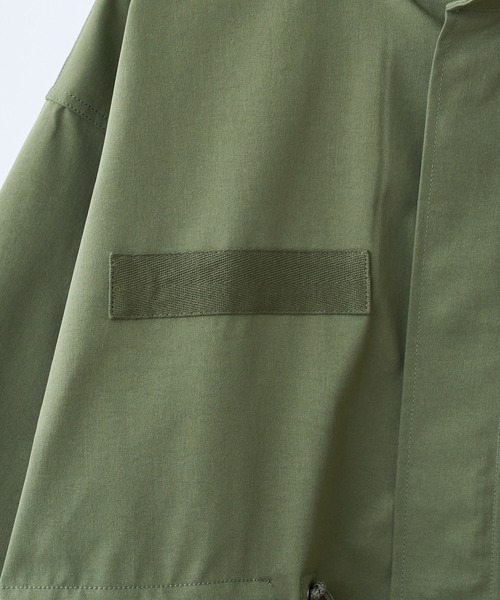 CIAOPANIC（チャオパニック）の「【ユニセックスで着用可能なアイテム】M-65オーバーサイズモッズコート（モッズコート・メンズ・ホワイト/ベージュ/オリーブ・2/0）」の14枚目の写真