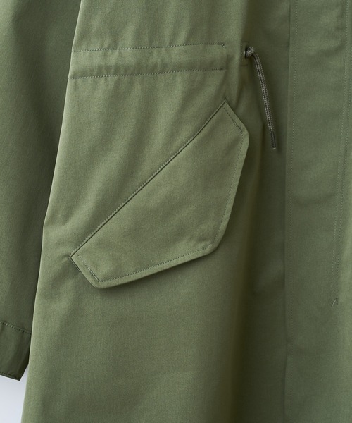 CIAOPANIC（チャオパニック）の「【ユニセックスで着用可能なアイテム】M-65オーバーサイズモッズコート（モッズコート・メンズ・ホワイト/ベージュ/オリーブ・2/0）」の10枚目の写真