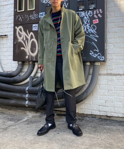 CIAOPANIC（チャオパニック）の「【ユニセックスで着用可能なアイテム】M-65オーバーサイズモッズコート（モッズコート・メンズ・ホワイト/ベージュ/オリーブ・2/0）」の19枚目の写真