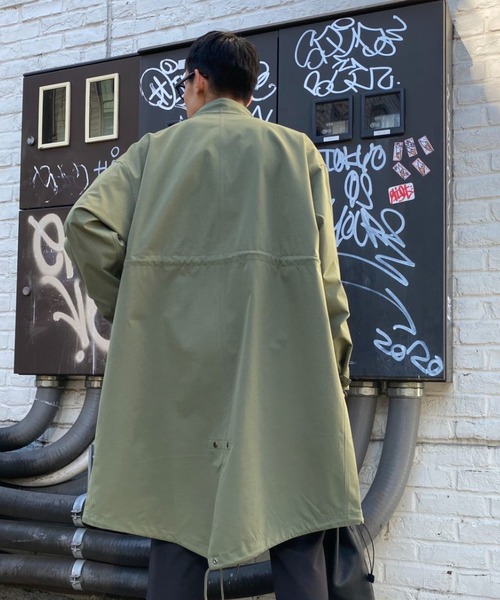 CIAOPANIC（チャオパニック）の「【ユニセックスで着用可能なアイテム】M-65オーバーサイズモッズコート（モッズコート・メンズ・ホワイト/ベージュ/オリーブ・2/0）」の21枚目の写真