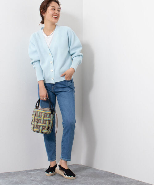 The Bagmati（ザバグマティ）の「【BAGMATI/ バグマティ】ラフィアクロス編みかごバッグ（かごバッグ・レディース・ブラウン/ナチュラル・FREE）」の12枚目の写真