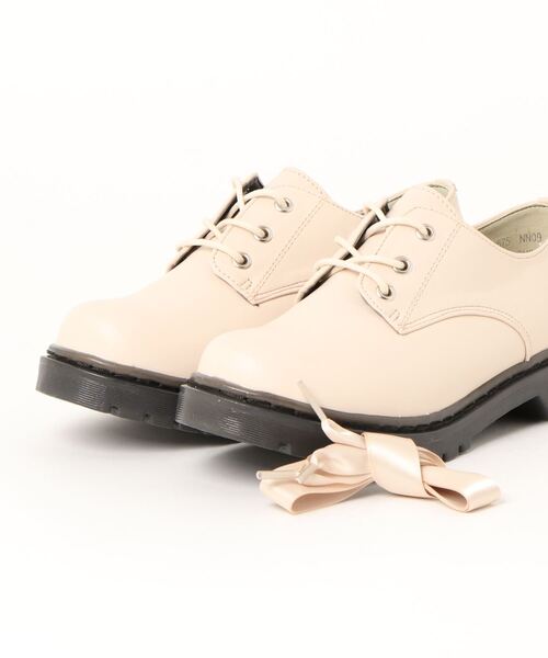 earth music&ecology(アースミュージックアンドエコロジー)の「《earth music&ecology》サテン紐マニッシュ EM-575(ローファー・レディース・ブラック/ダークブラウン/アイボリー・L/M/LL/S)」の8枚目の写真