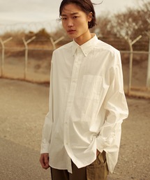 BUTTON DOWN BIG SHIRT / ボタンダウンビッグシャツ・ビッグシルエット