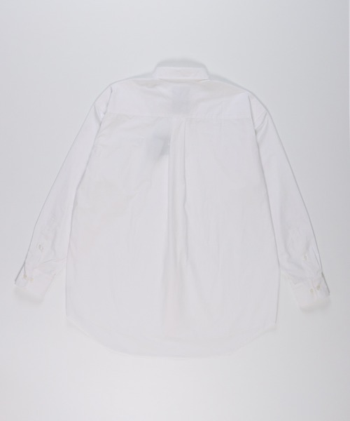 FIDELITY(フィデリティ)の「BUTTON DOWN BIG SHIRT / ボタンダウンビッグシャツ・ビッグシルエット(シャツ/ブラウス・メンズ・ホワイト/ネイビー/オフホワイト・LARGE/MEDIUM)」の7枚目の写真