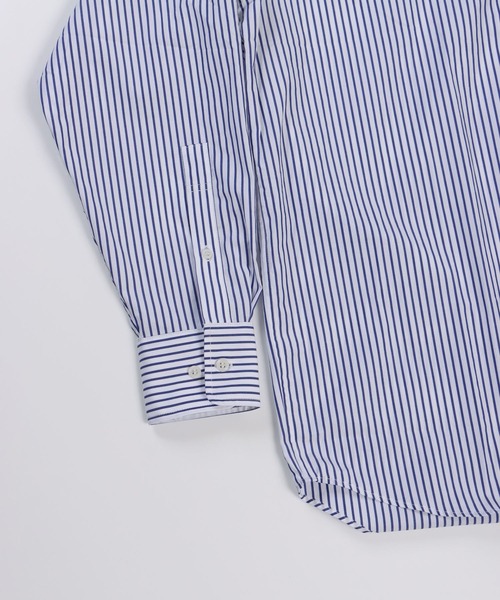 FIDELITY(フィデリティ)の「BUTTON DOWN BIG SHIRT / ボタンダウンビッグシャツ・ビッグシルエット(シャツ/ブラウス・メンズ・ホワイト/ネイビー/オフホワイト・LARGE/MEDIUM)」の10枚目の写真