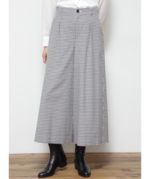 human woman | ◆ギンガムチェックワイドパンツ(その他パンツ)