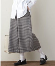 human woman | ◆ギンガムチェックワイドパンツ(その他パンツ)