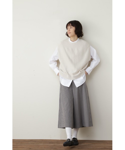 ヒューマンウーマン　ガウチョパンツ ワイドパンツ ヒューマンウーマン HUMAN WOMAN ガウチョパンツ ワイドパンツ