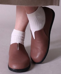 JoyWalkerPlus（ジョイウォーカープラス）の「(ES)【 Joy Walker Plus 】フェイクレザー フロント スリット スリッポン（スリッポン）」