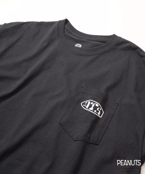 DOGTOWN(ドッグタウン)の「PEANUTS CHARLIE BROWN POCKET S/S T-SHIRTS/DOGTOWN(ドッグタウン)半袖Tシャツ(Tシャツ/カットソー・メンズ・ホワイト/ブラック・MEDIUM/LARGE/X-LARGE/XX-LARGE)」の11枚目の写真