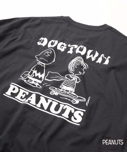 DOGTOWN(ドッグタウン)の「PEANUTS CHARLIE BROWN POCKET S/S T-SHIRTS/DOGTOWN(ドッグタウン)半袖Tシャツ(Tシャツ/カットソー・メンズ・ホワイト/ブラック・MEDIUM/LARGE/X-LARGE/XX-LARGE)」の12枚目の写真