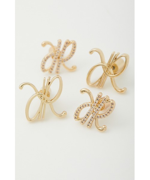 rienda（リエンダ）の「RRストーンピアス&イヤリング（ピアス（両耳用）・レディース・ゴールド/シルバー・SMALL/MEDIUM）」の11枚目の写真