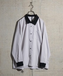 JOHN'S CLOSET | 【i】ポリストレッチクレリックビッグシャツ(シャツ/ブラウス)