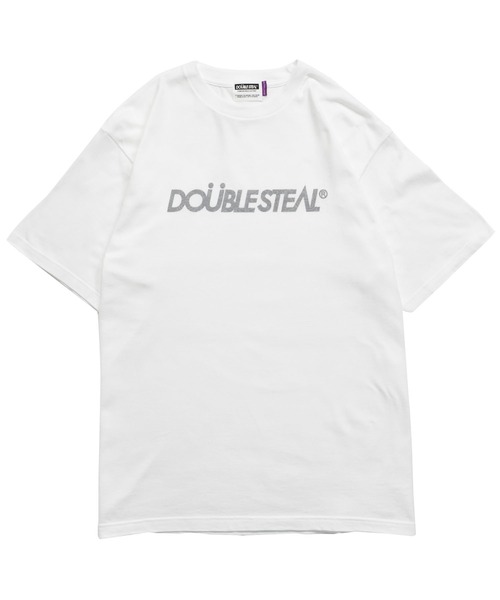 DOUBLE STEAL(ダブルスティール)の「3D Paisley Logo 半袖Tシャツ(Tシャツ/カットソー・メンズ・ホワイト/ブラック/カーキ・MEDIUM/LARGE/X-LARGE/XX-LARGE)」の2枚目の写真