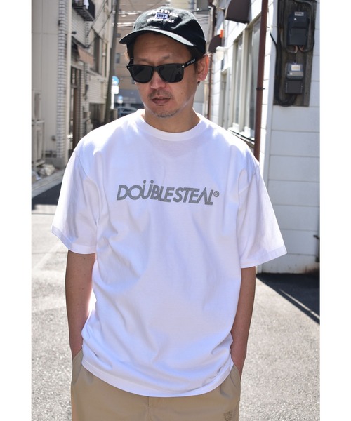 DOUBLE STEAL(ダブルスティール)の「3D Paisley Logo 半袖Tシャツ(Tシャツ/カットソー・メンズ・ホワイト/ブラック/カーキ・MEDIUM/LARGE/X-LARGE/XX-LARGE)」の9枚目の写真