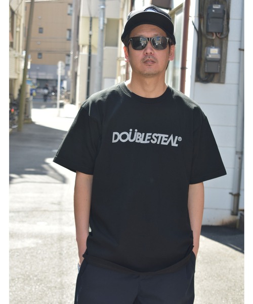 DOUBLE STEAL(ダブルスティール)の「3D Paisley Logo 半袖Tシャツ(Tシャツ/カットソー・メンズ・ホワイト/ブラック/カーキ・MEDIUM/LARGE/X-LARGE/XX-LARGE)」の18枚目の写真