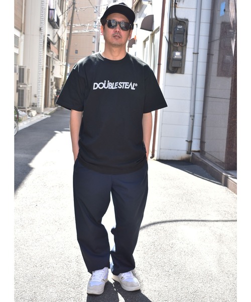 DOUBLE STEAL(ダブルスティール)の「3D Paisley Logo 半袖Tシャツ(Tシャツ/カットソー・メンズ・ホワイト/ブラック/カーキ・MEDIUM/LARGE/X-LARGE/XX-LARGE)」の19枚目の写真