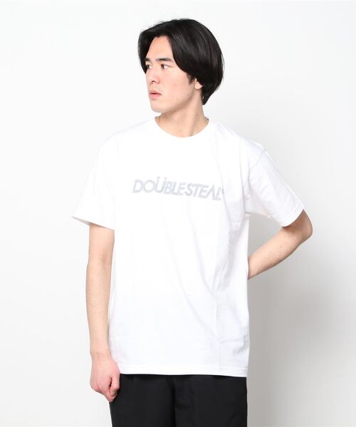 DOUBLE STEAL(ダブルスティール)の「3D Paisley Logo 半袖Tシャツ(Tシャツ/カットソー・メンズ・ホワイト/ブラック/カーキ・MEDIUM/LARGE/X-LARGE/XX-LARGE)」の20枚目の写真
