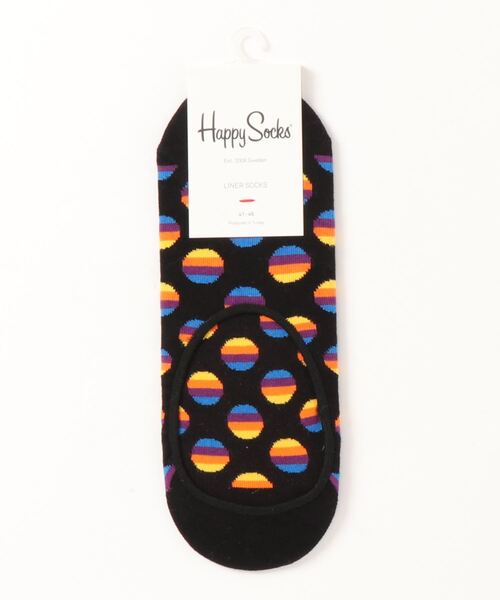 ARCHIVER（アーカイバ）の「【66】【HAPPY SOCKS】LINER SOCKS（ソックス/靴下・メンズ・ブルー/ブルー系その他/オフホワイト/グレー系その他2/ピンク/ライトグリーン/グレー/ブルー系その他2/グリーン/ブラック/ブラック系その他/ブラック系その他2/ピンク系その他/その他・MEDIUM）」の4枚目の写真