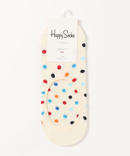 ARCHIVER（アーカイバ）の「【66】【HAPPY SOCKS】LINER SOCKS（ソックス/靴下・メンズ・ブルー/ブルー系その他/オフホワイト/グレー系その他2/ピンク/ライトグリーン/グレー/ブルー系その他2/グリーン/ブラック/ブラック系その他/ブラック系その他2/ピンク系その他/その他・MEDIUM）」の2枚目の写真