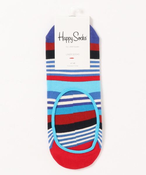 ARCHIVER（アーカイバ）の「【66】【HAPPY SOCKS】LINER SOCKS（ソックス/靴下・メンズ・ブルー/ブルー系その他/オフホワイト/グレー系その他2/ピンク/ライトグリーン/グレー/ブルー系その他2/グリーン/ブラック/ブラック系その他/ブラック系その他2/ピンク系その他/その他・MEDIUM）」の10枚目の写真
