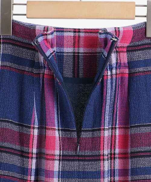 le.coeur blanc(ルクールブラン)の「MANTECO チェックハイウエストスカート(スカート・レディース・ベージュ系その他2/ブルー系その他2・36/38)」の18枚目の写真