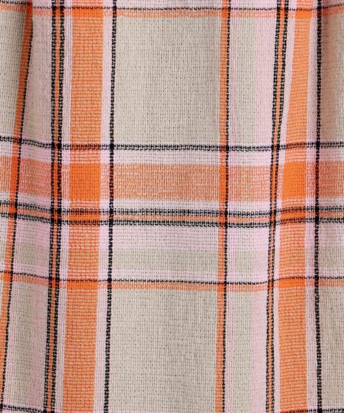 le.coeur blanc(ルクールブラン)の「MANTECO チェックハイウエストスカート(スカート・レディース・ベージュ系その他2/ブルー系その他2・36/38)」の22枚目の写真