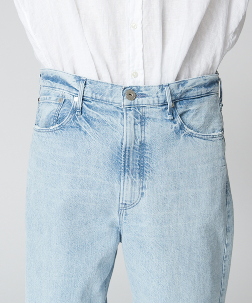 upperhights（アッパーハイツ）の「【upper hights / アッパーハイツ】 THE THREE ワイドデニムパンツ（デニムパンツ・メンズ・インディゴブルー/ブルー・30/28/32）」の9枚目の写真