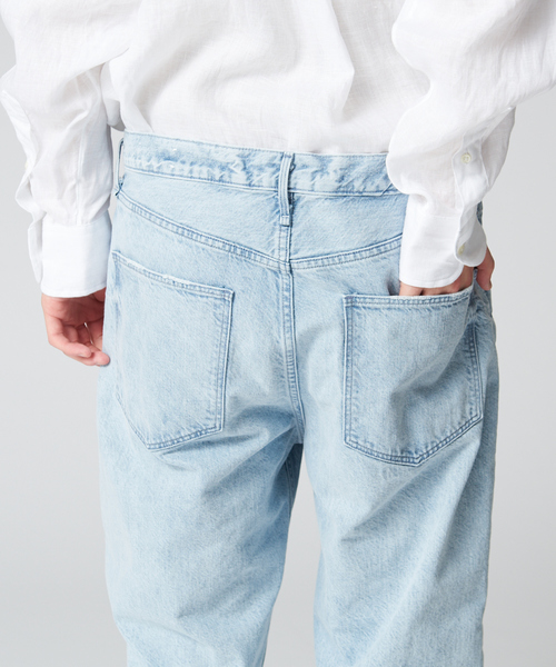 upperhights（アッパーハイツ）の「【upper hights / アッパーハイツ】 THE THREE ワイドデニムパンツ（デニムパンツ・メンズ・インディゴブルー/ブルー・30/28/32）」の11枚目の写真