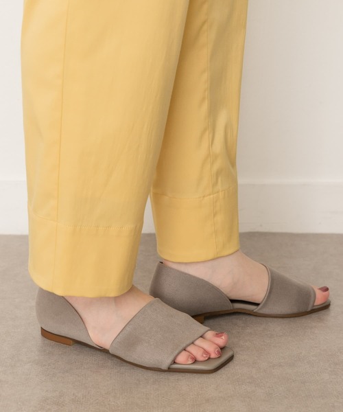 RODE SKO（ロデスコ）の「『MADE IN JAPAN』スクエアトゥストレッチサンダル（サンダル・レディース・ブラック/ブラウン/グレー/マスタード・38/36/37）」の11枚目の写真