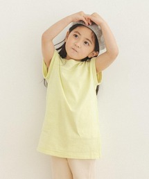 FORK&SPOON | FORK&SPOON　リサイクルヤーン天竺チュニック(KIDS)(Tシャツ/カットソー)